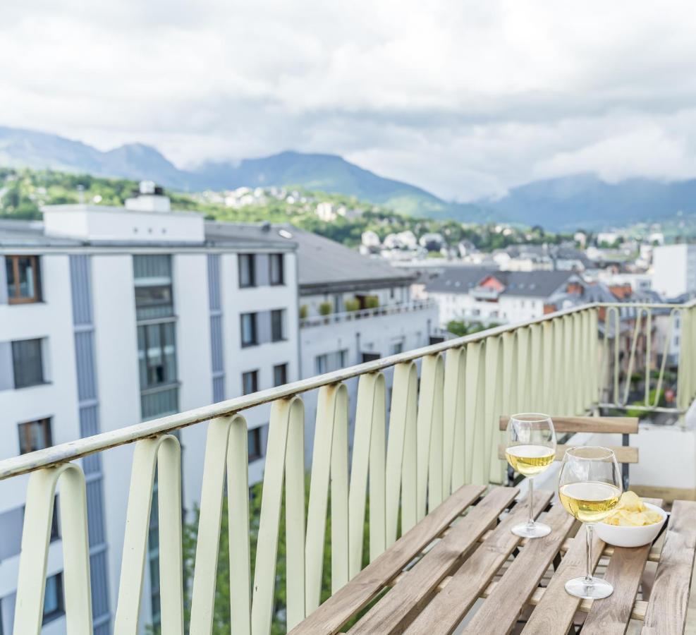 Vue Sensationnelle - Wifi Fibre - Arrivee Autonome Apartment Chambery Bagian luar foto