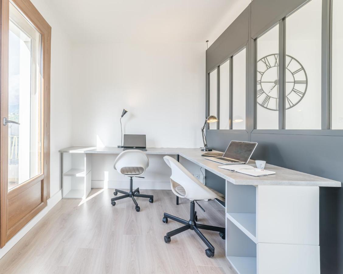 Vue Sensationnelle - Wifi Fibre - Arrivee Autonome Apartment Chambery Bagian luar foto